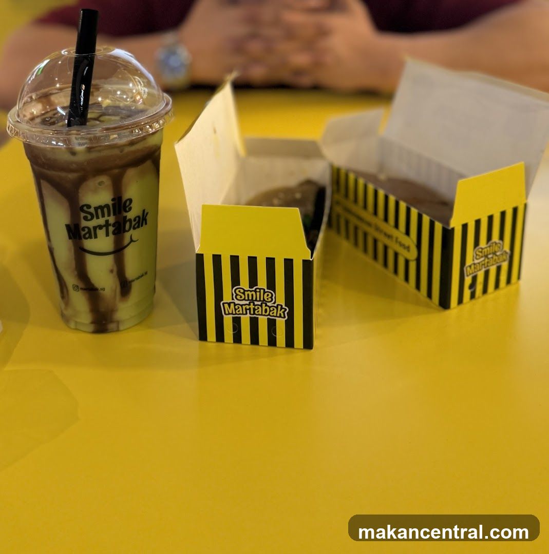 Martabak and Drink