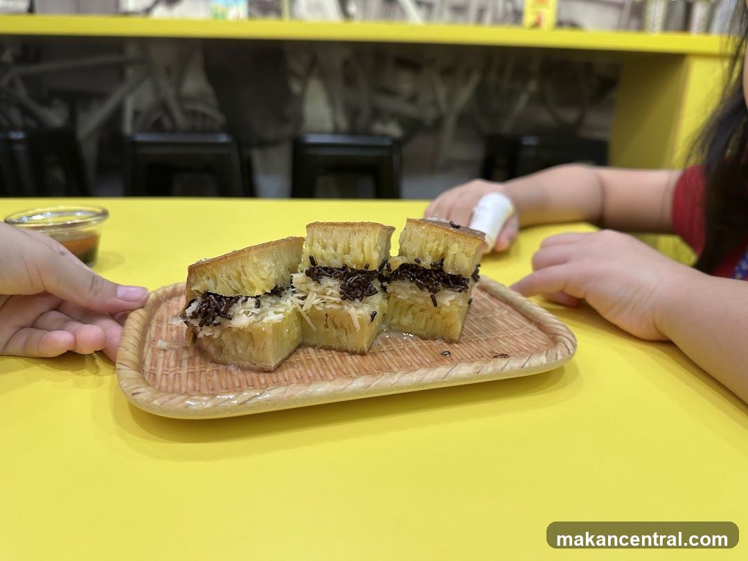 Sweet Martabak with Chocolate Sprinkles and Cheese