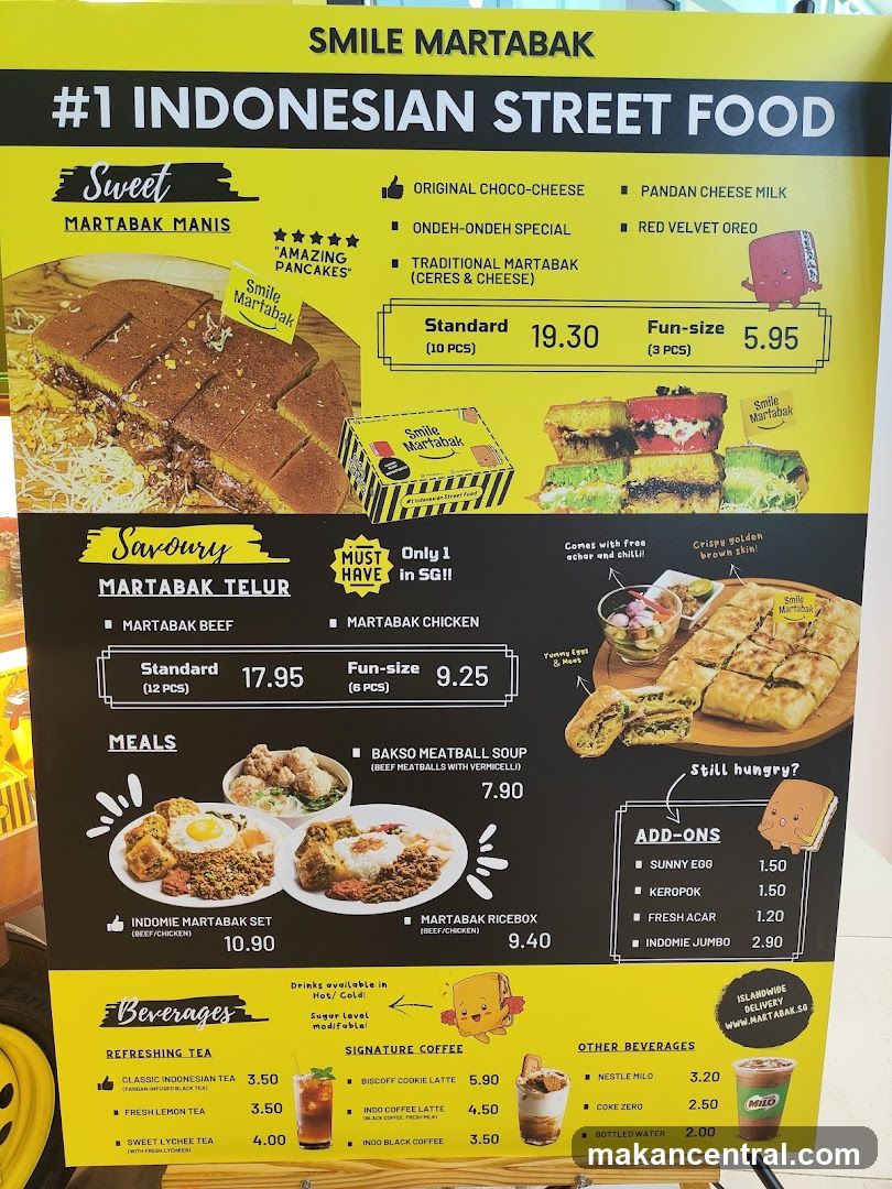 SMILE MARTABAK #1 INDONESIAN STREET FOOD