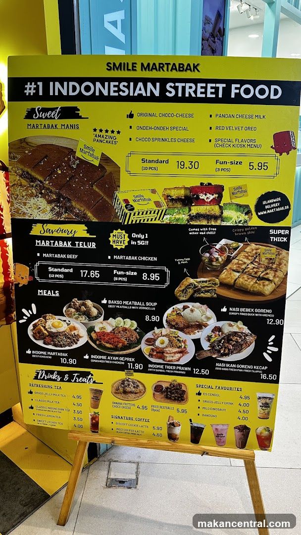 SMILE MARTABAK #1 INDONESIAN STREET FOOD