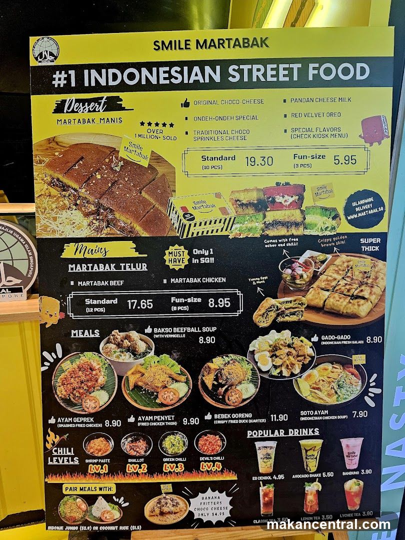 SMILE MARTABAK #1 INDONESIAN STREET FOOD