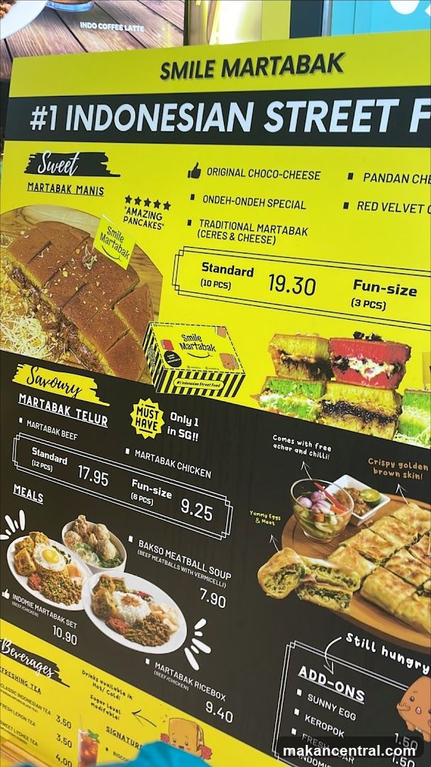 SMILE MARTABAK #1 INDONESIAN STREET FOOD