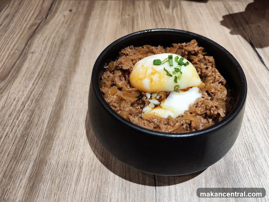 Beef and Egg Rice Bowl