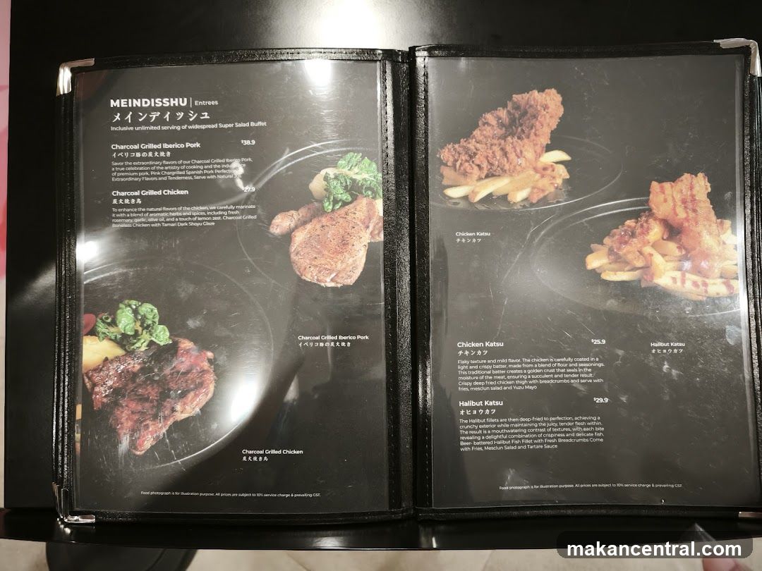 MEINDISSHU Entrees