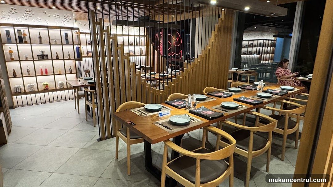 Restaurant Interior with Set Tables