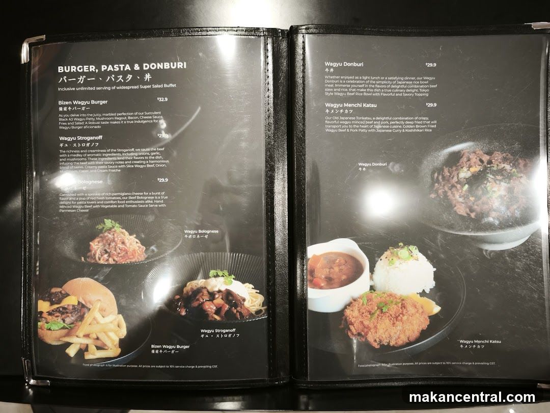 BURGER, PASTA & DONBURI