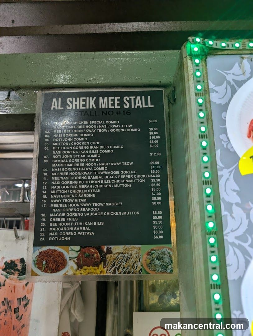 AL SHEIK MEE STALL