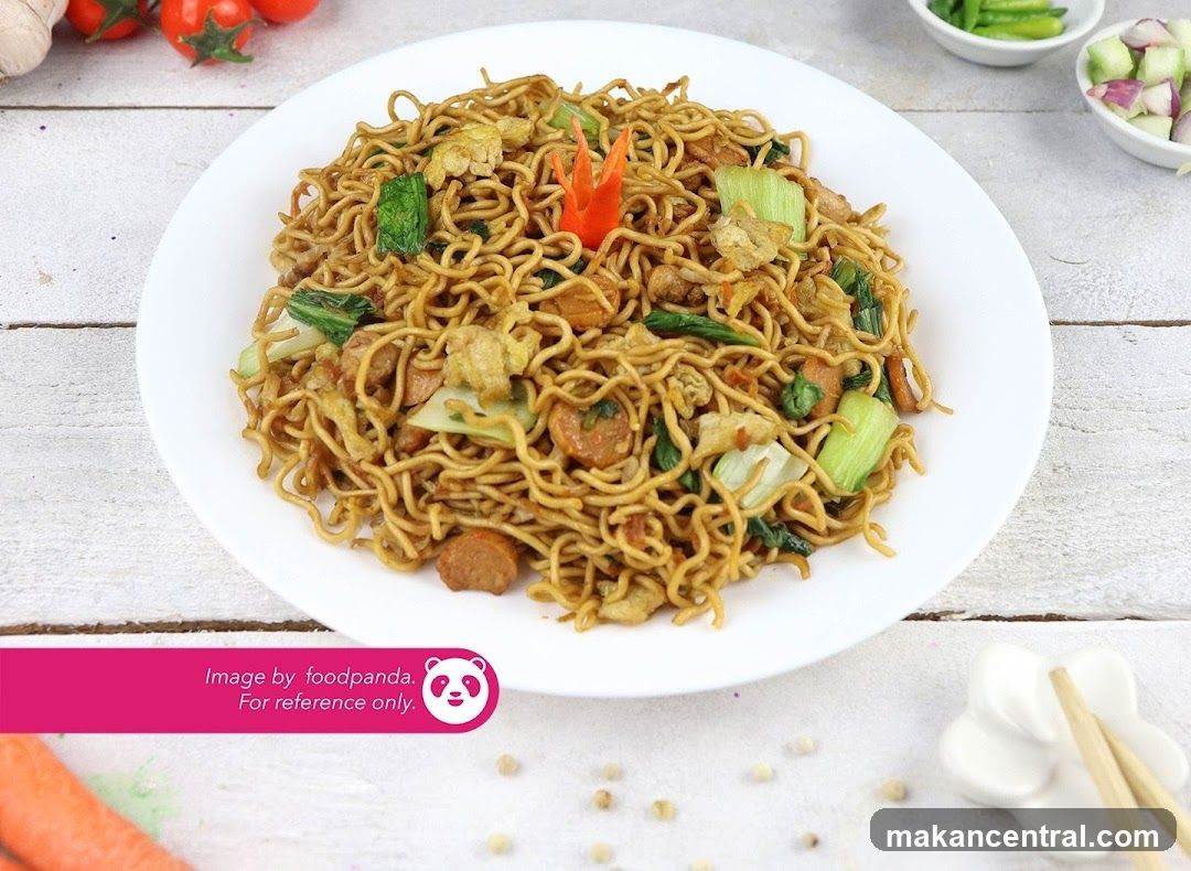 Noodles with Vegetables and Sausage