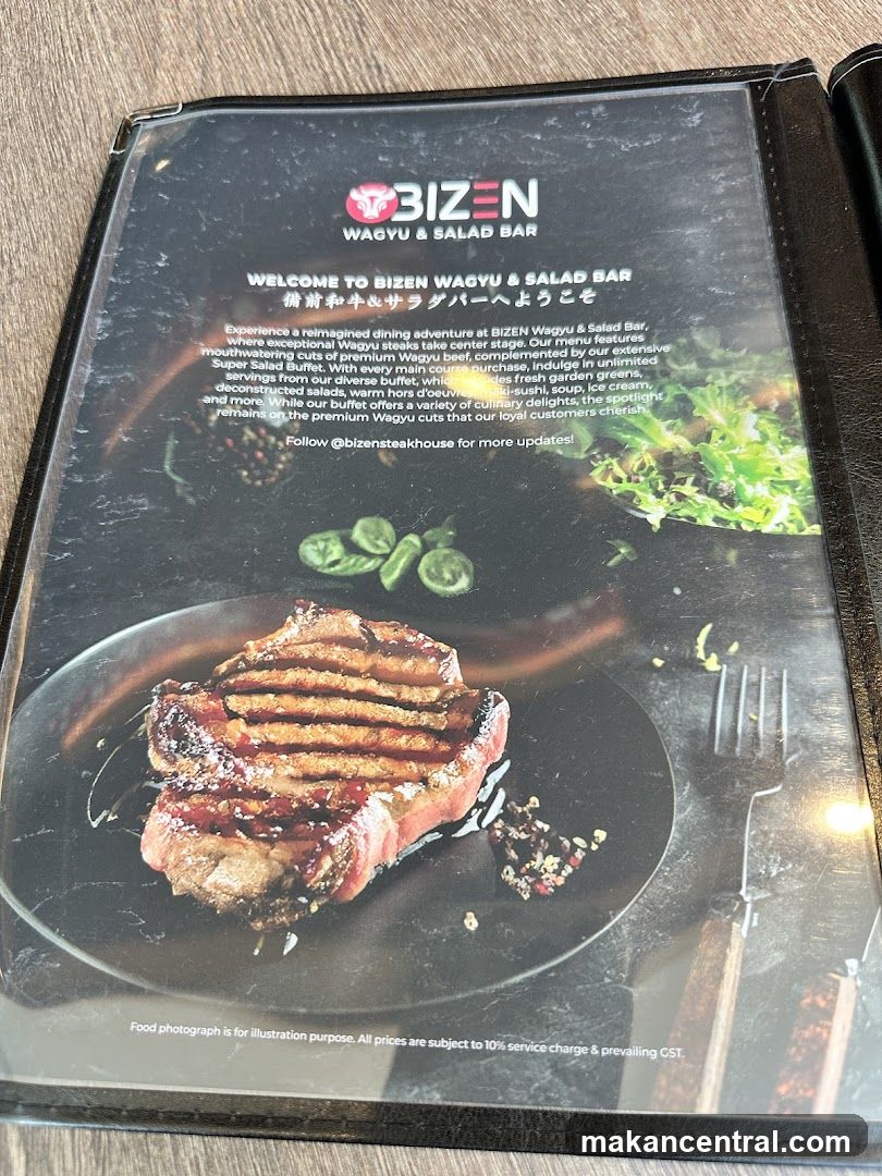 BIZEN WAGYU & SALAD BAR