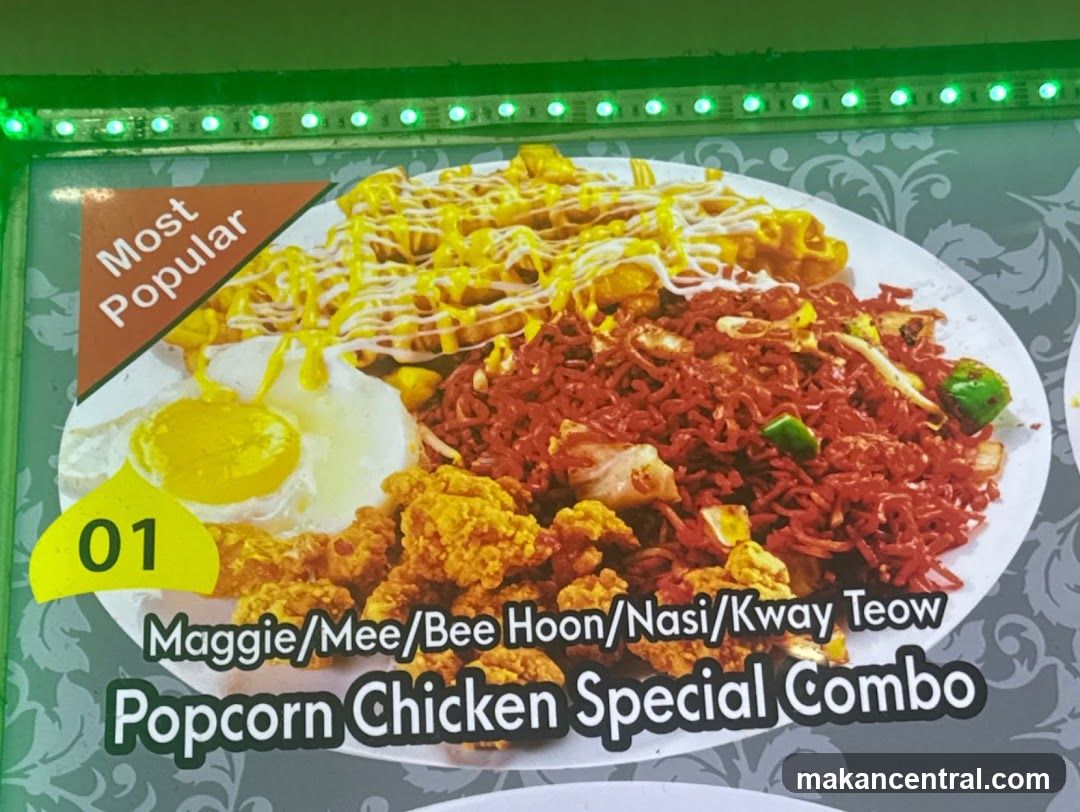 Popcorn Chicken Special Combo