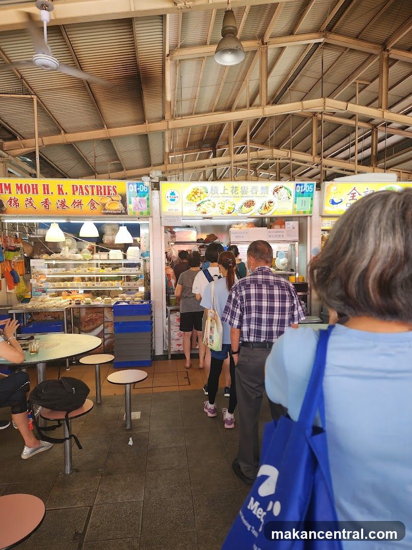 Food Stalls in a Market