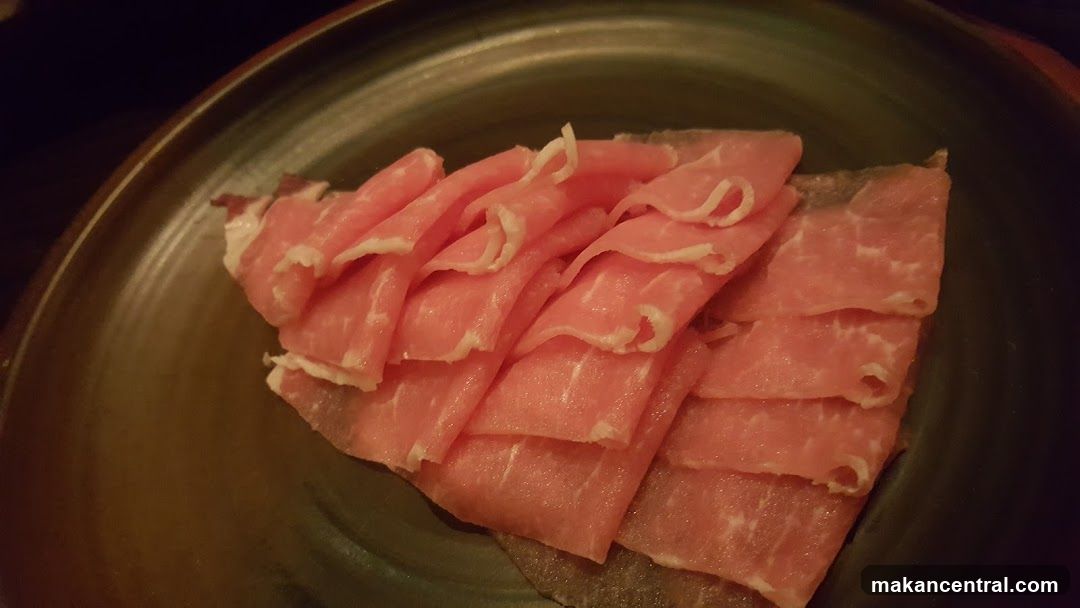 Thinly Sliced Raw Meat