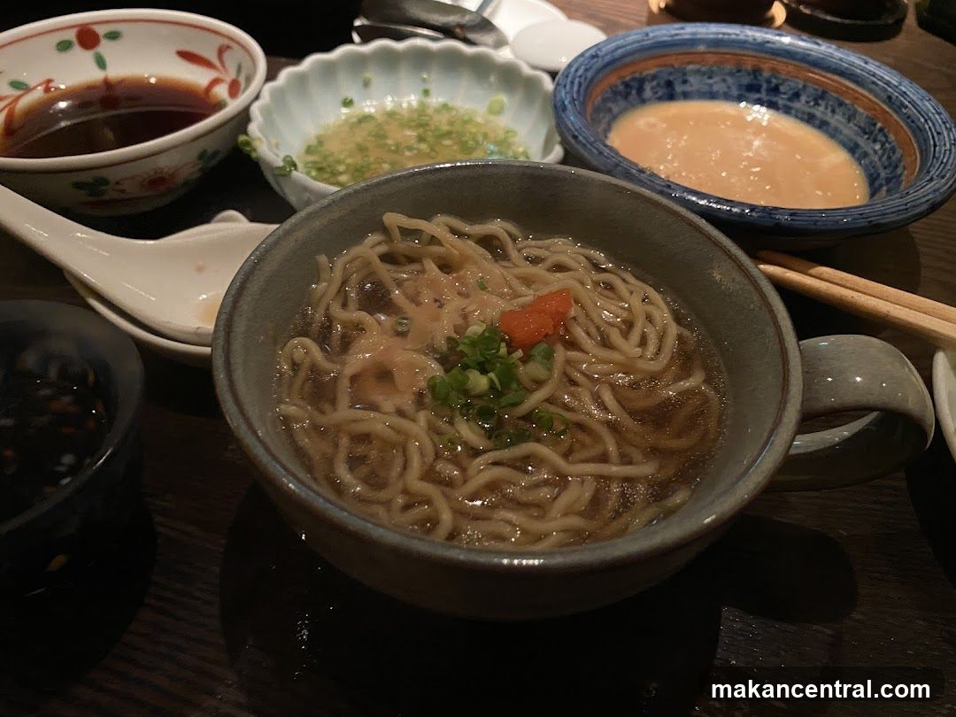 Noodle Soup with Side Dishes