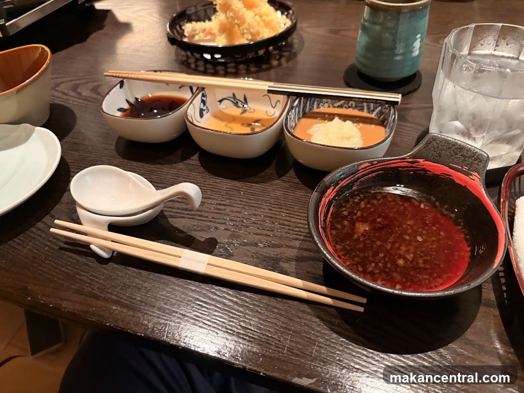 Dipping Sauces and Tempura