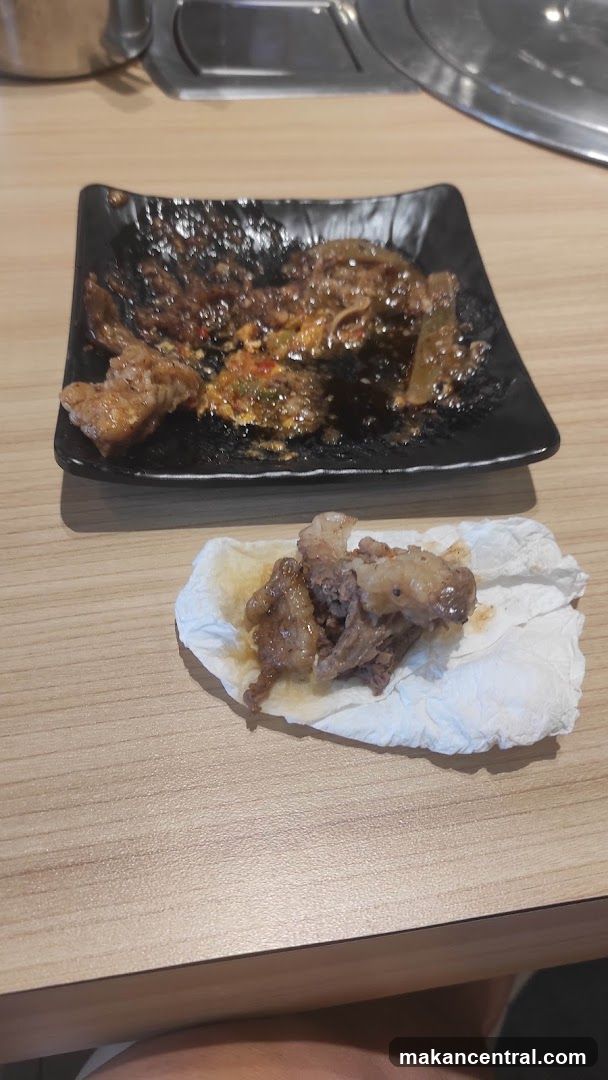 Leftover Meat on Plate