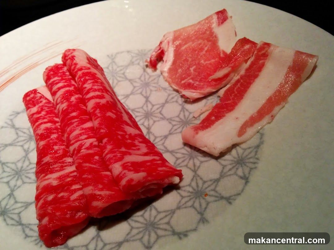 Thinly Sliced Raw Meat