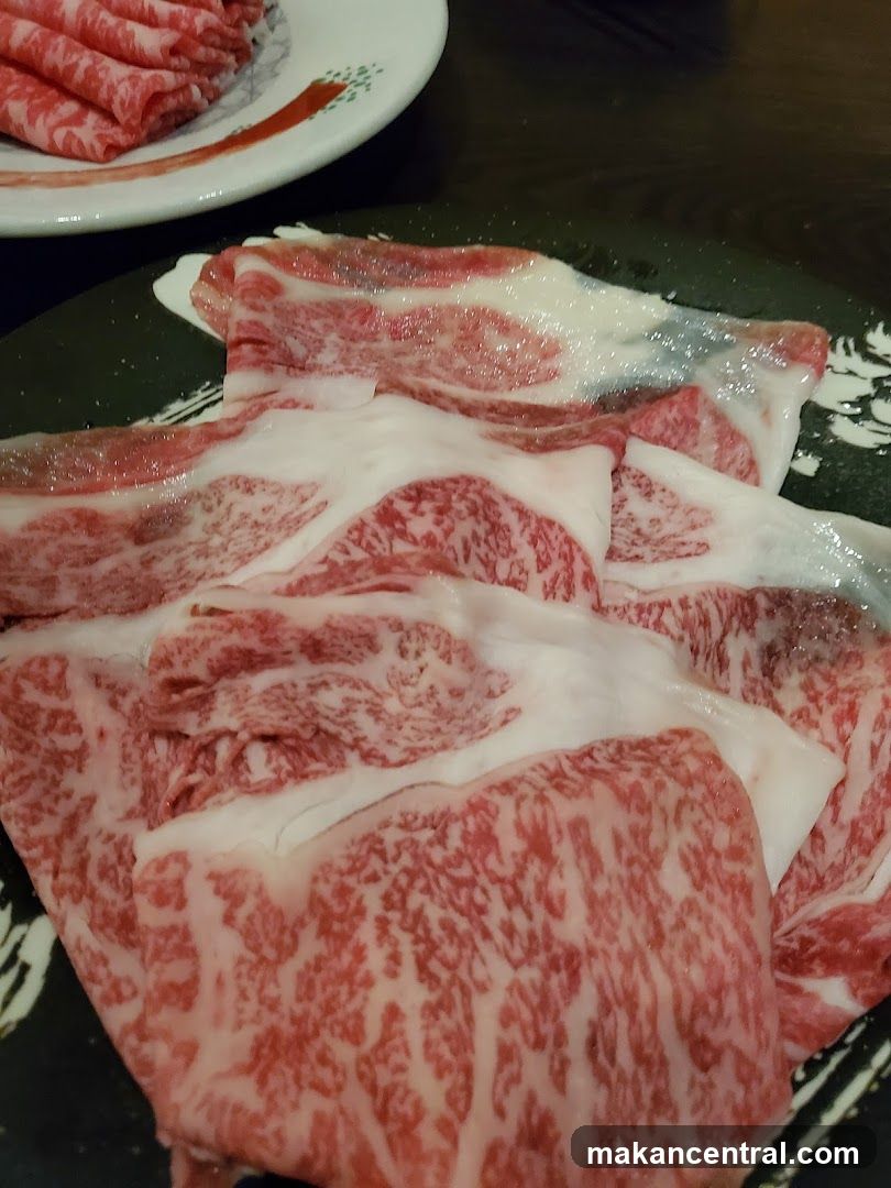 Thinly Sliced Raw Beef