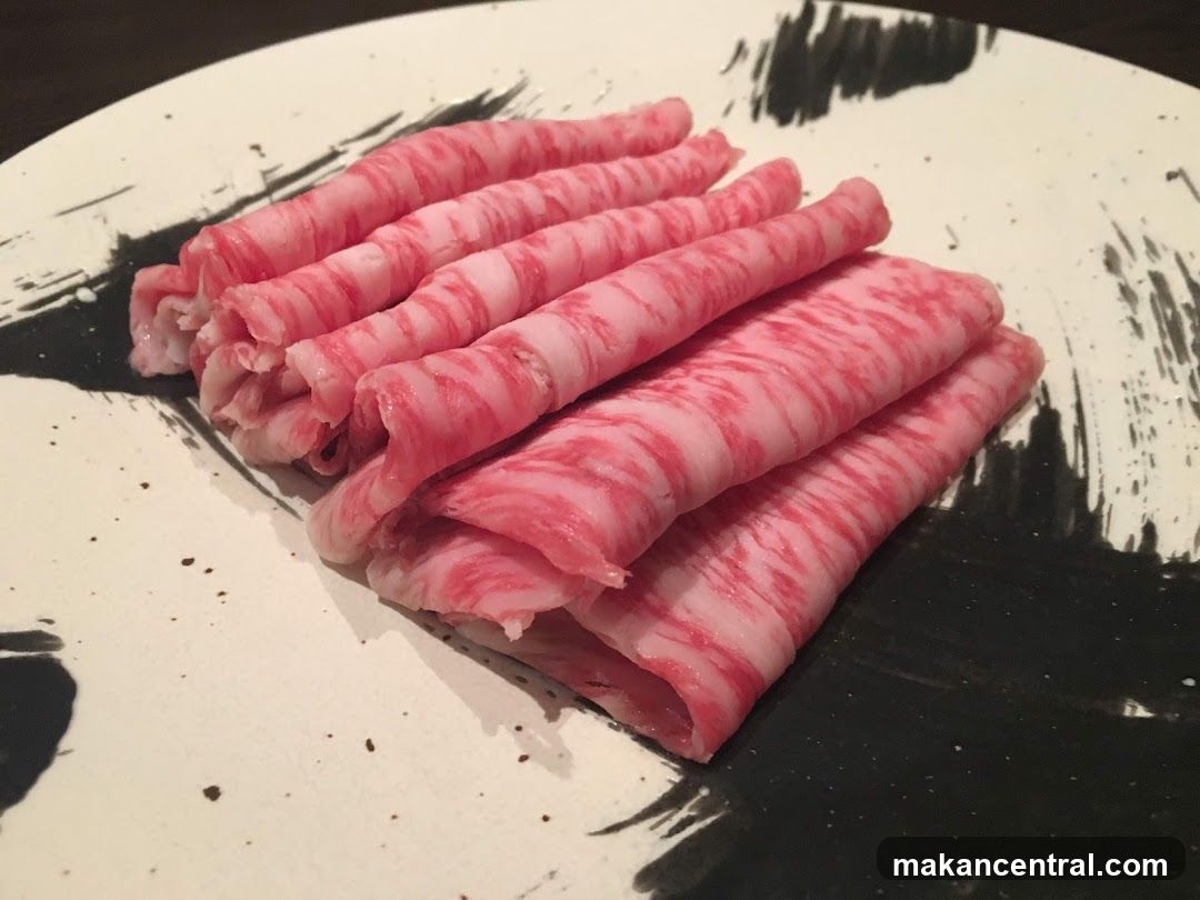 Thinly Sliced Raw Beef