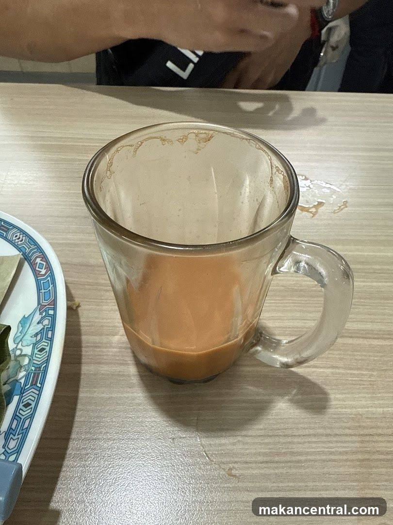 Glass of Thai Tea
