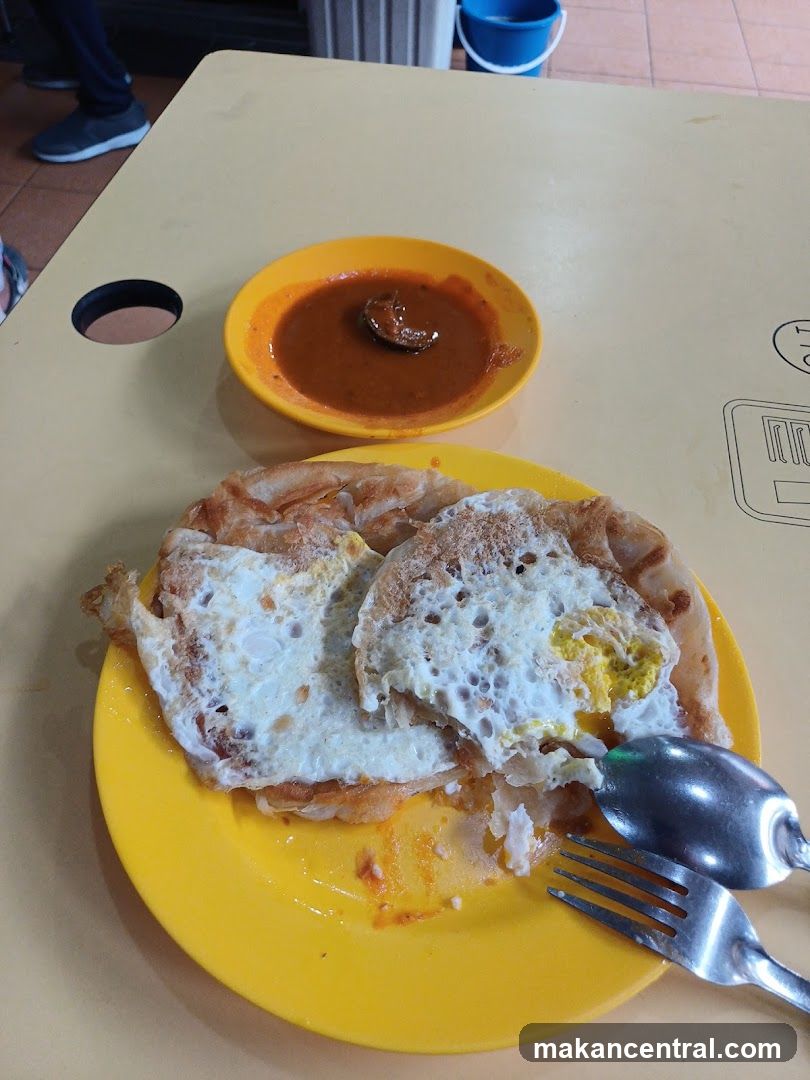 Roti Canai with Curry