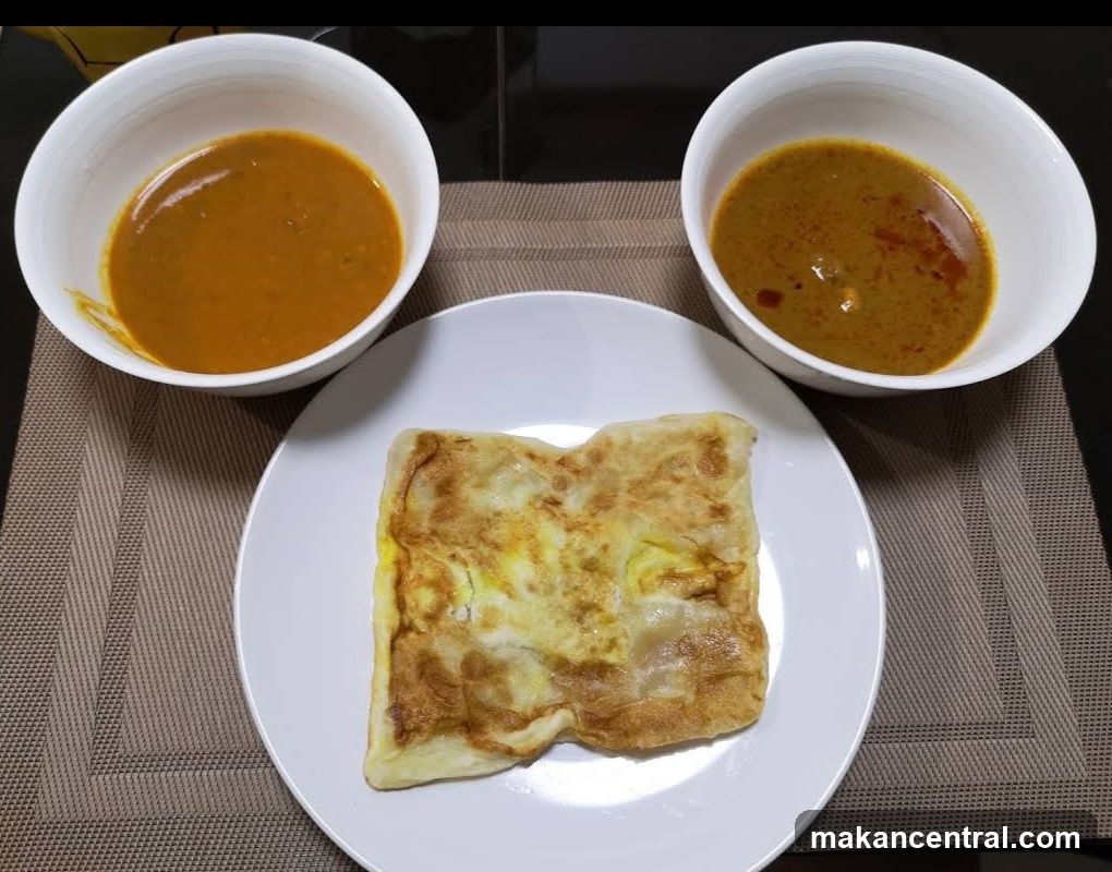 Roti Canai with Curry