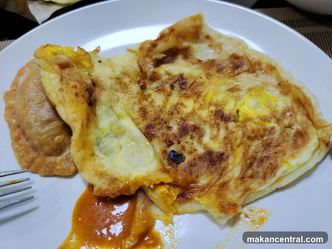 Roti Canai with Curry