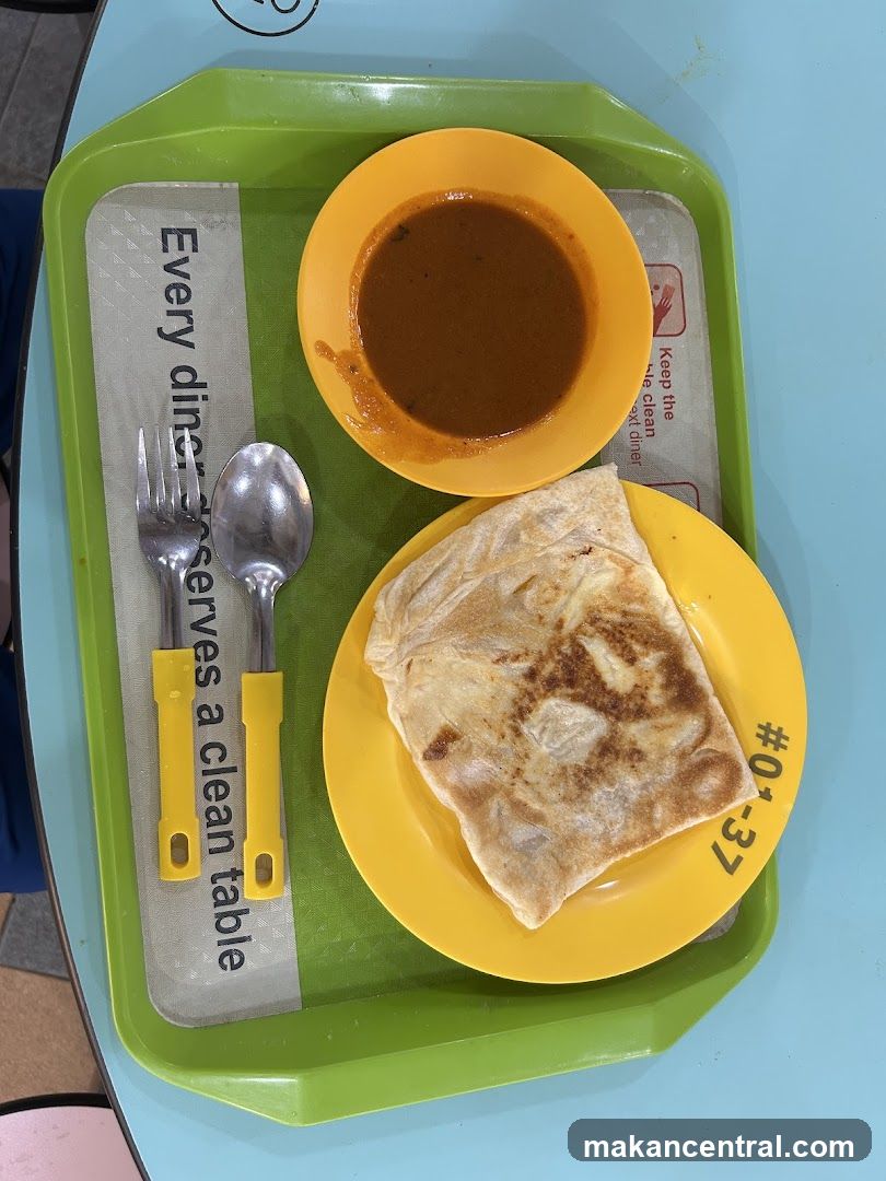 Roti Prata with Curry