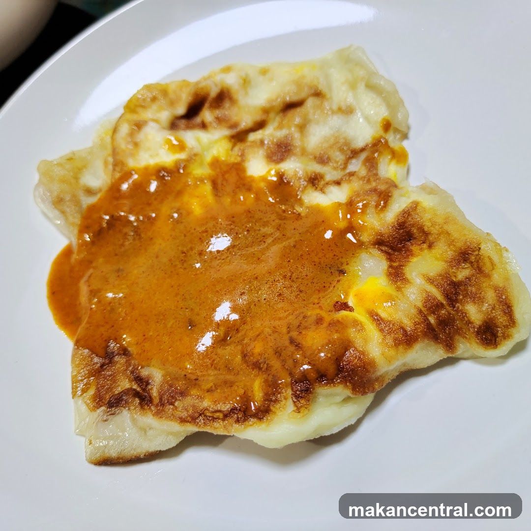 Roti Canai with Curry
