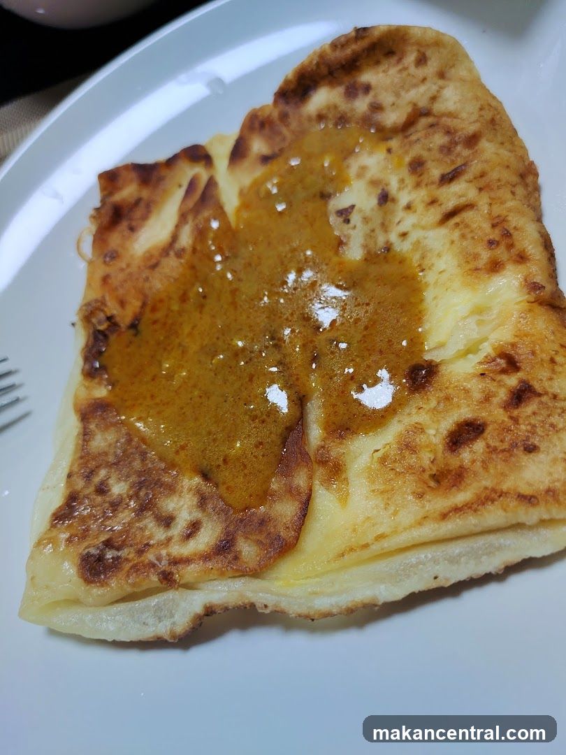 Roti Canai with Curry