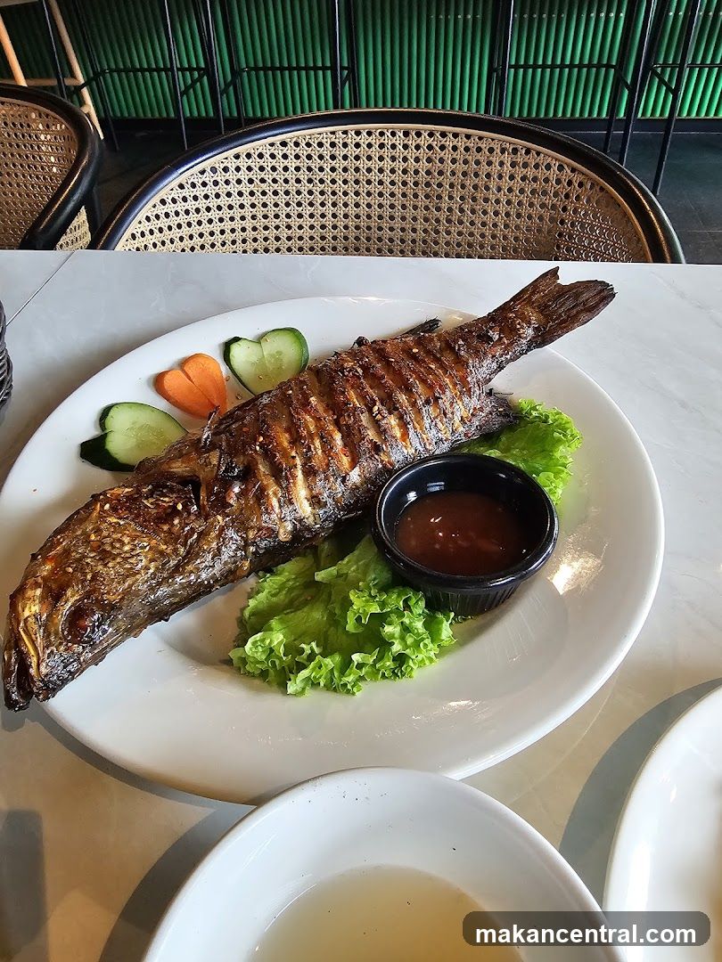Grilled Fish with Sauce