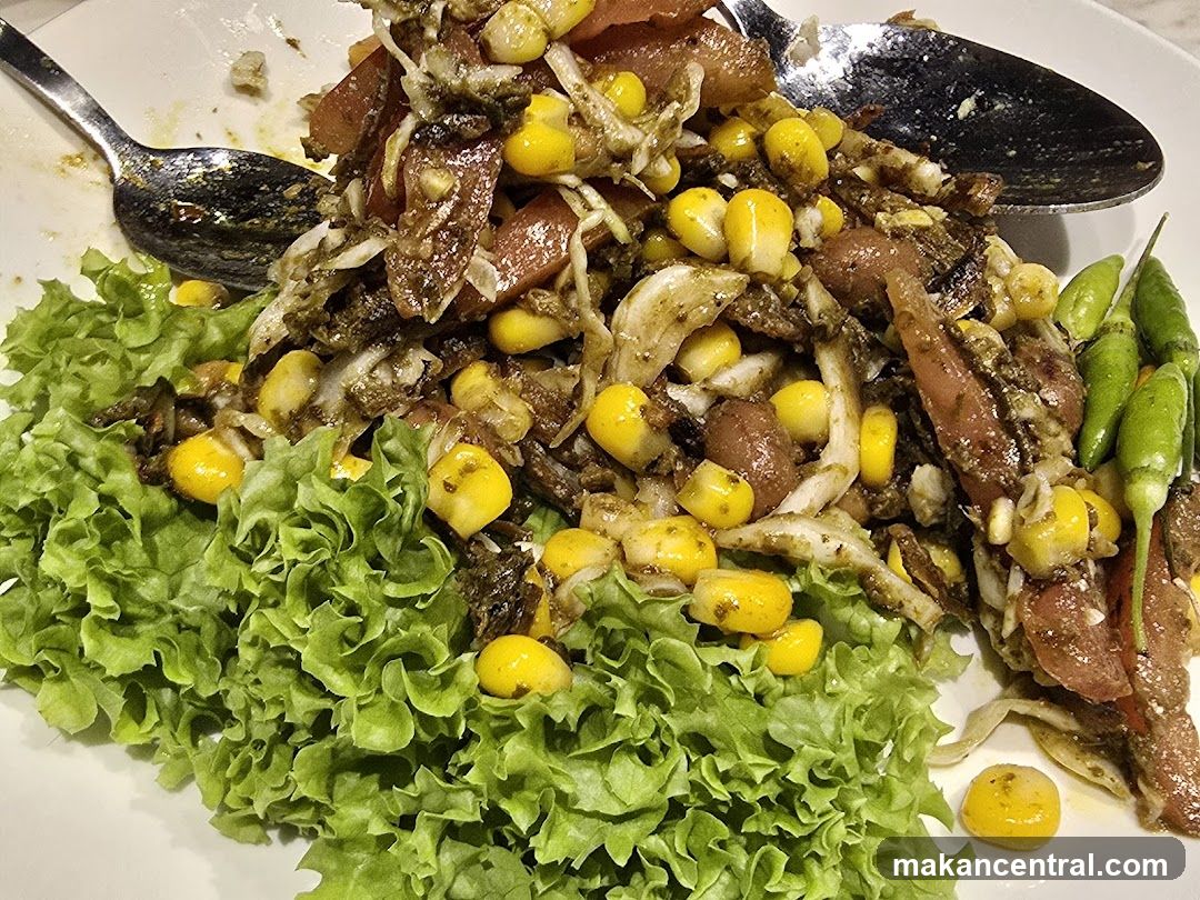 Corn and Anchovy Salad