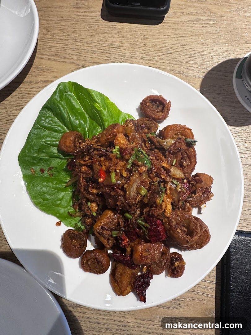 Crispy Pork Intestine Dish