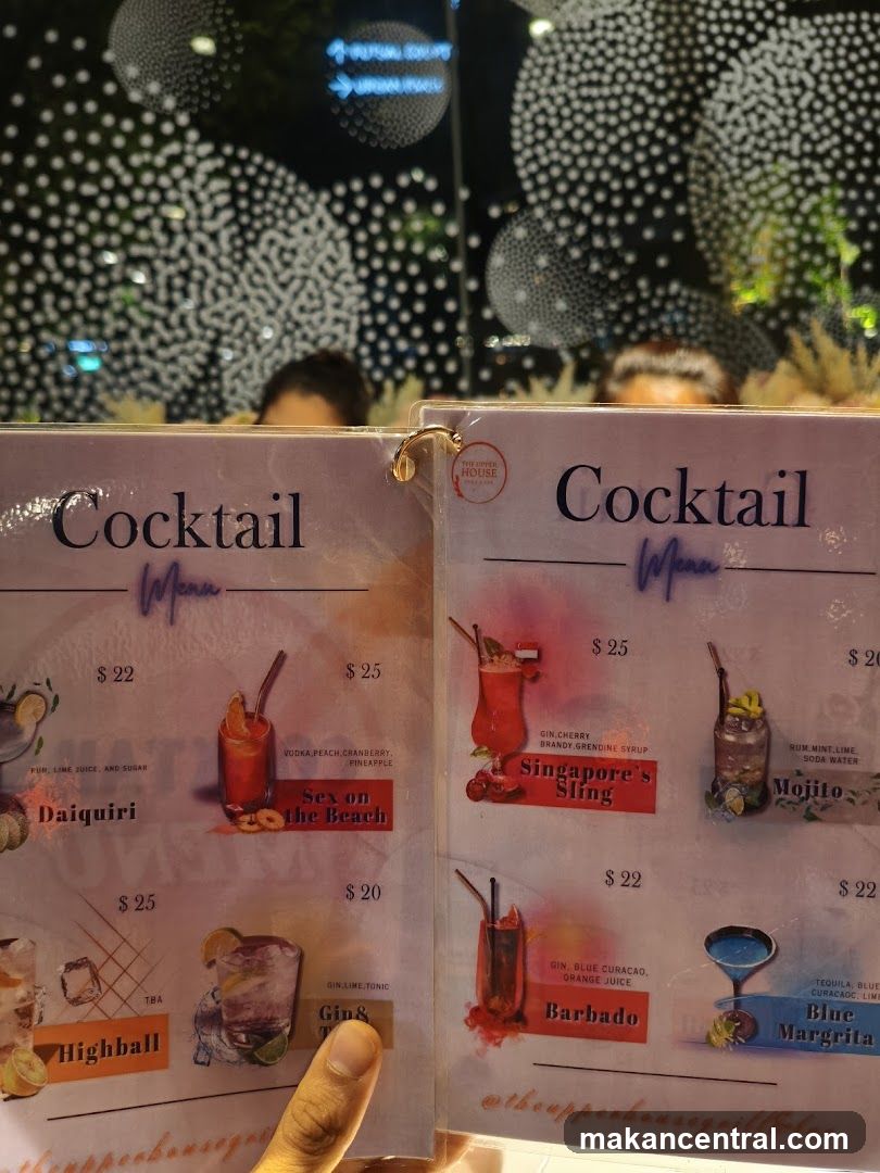 Cocktail Menu