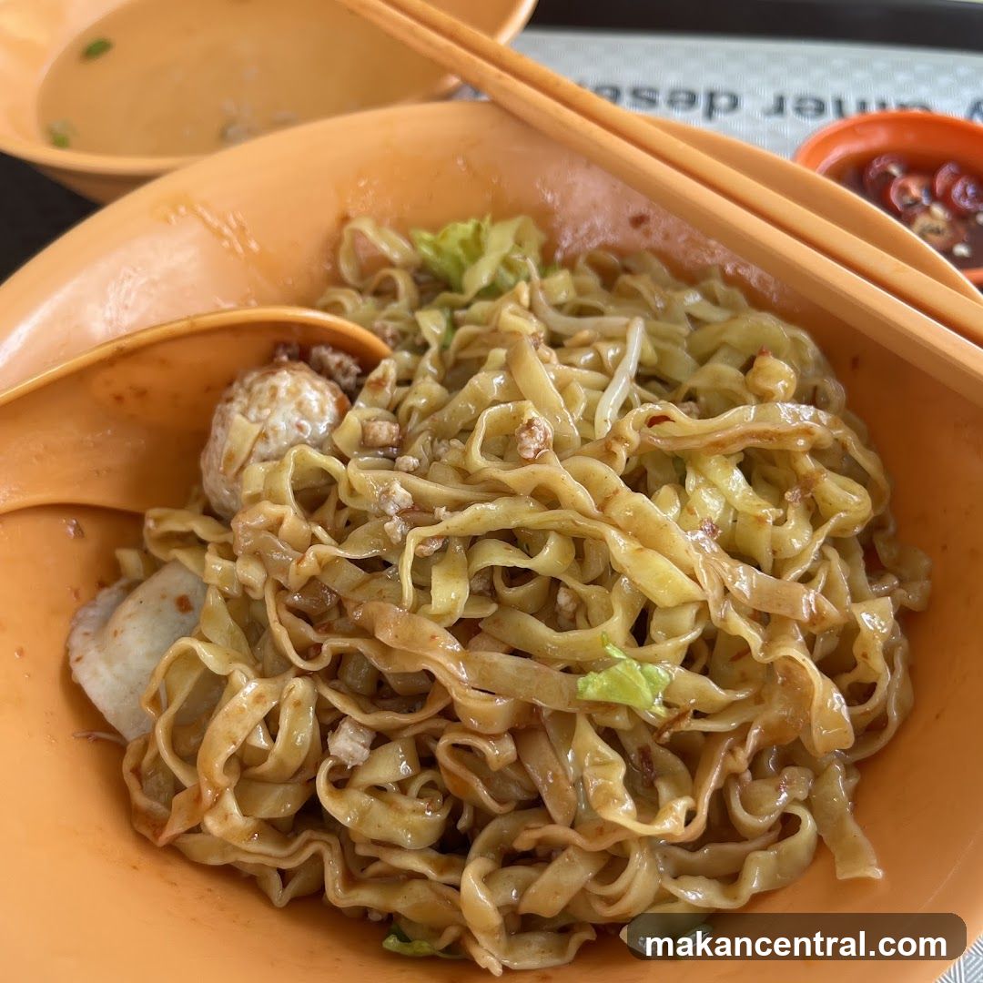 Noodles with Meatballs