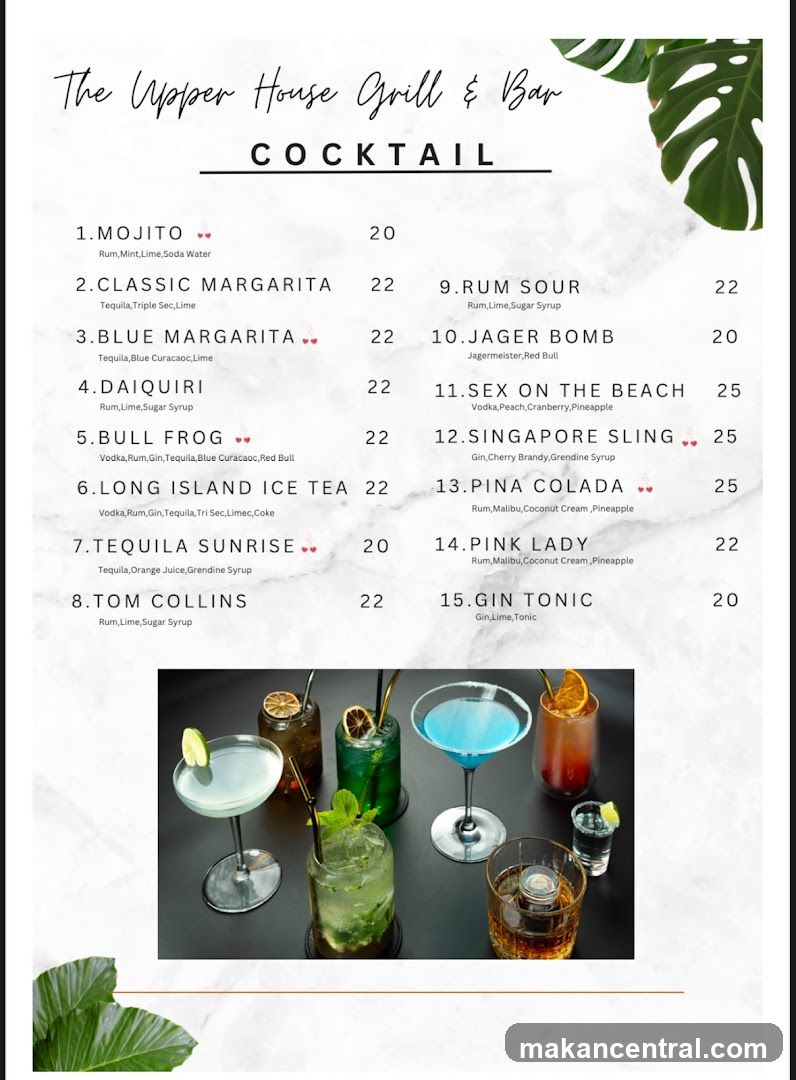 The Upper House Grill & Bar COCKTAIL