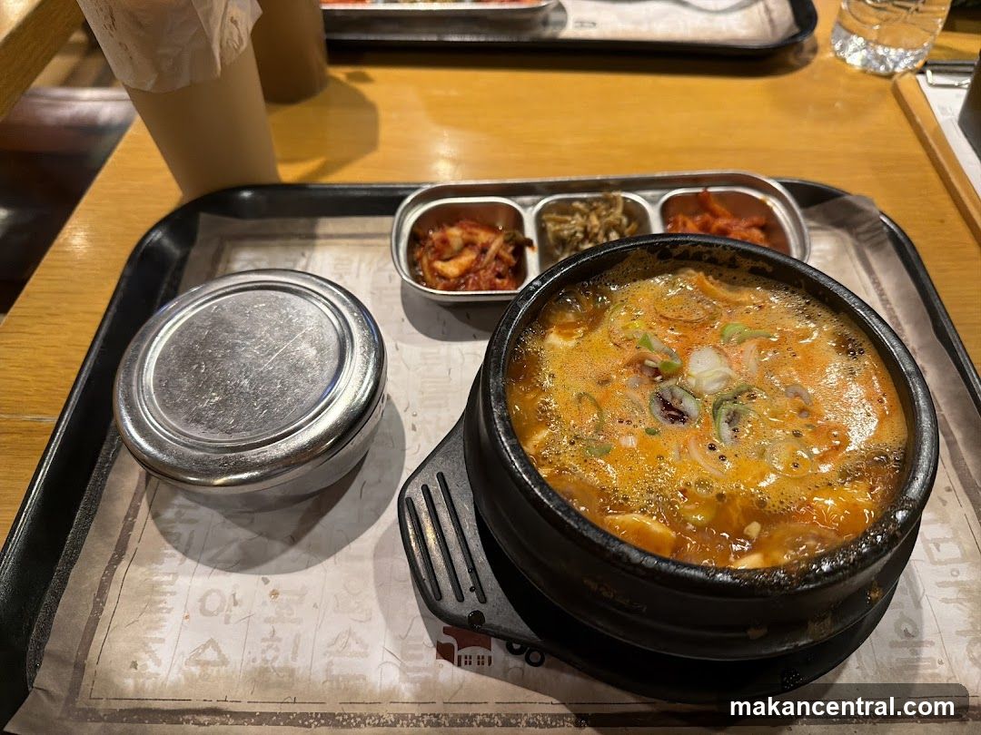 Korean Stew with Side Dishes