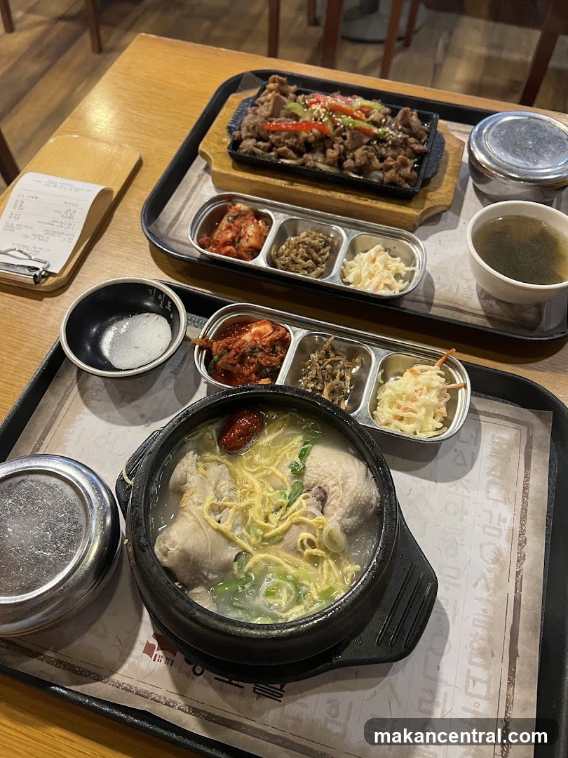 Korean Food Platter