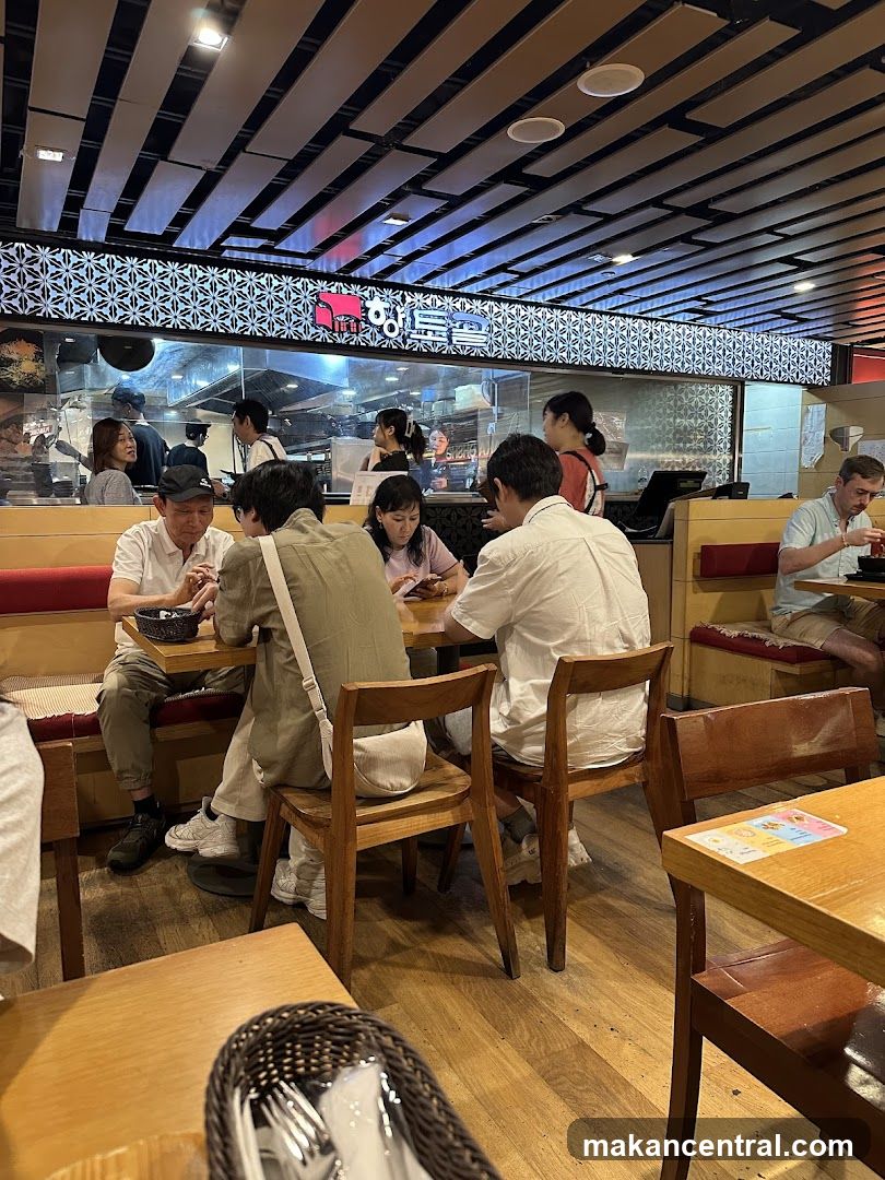 Restaurant Interior with Diners