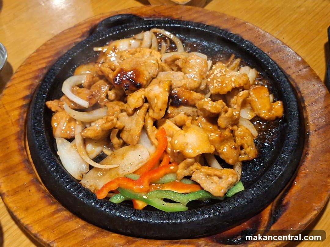 Sizzling Chicken and Onions