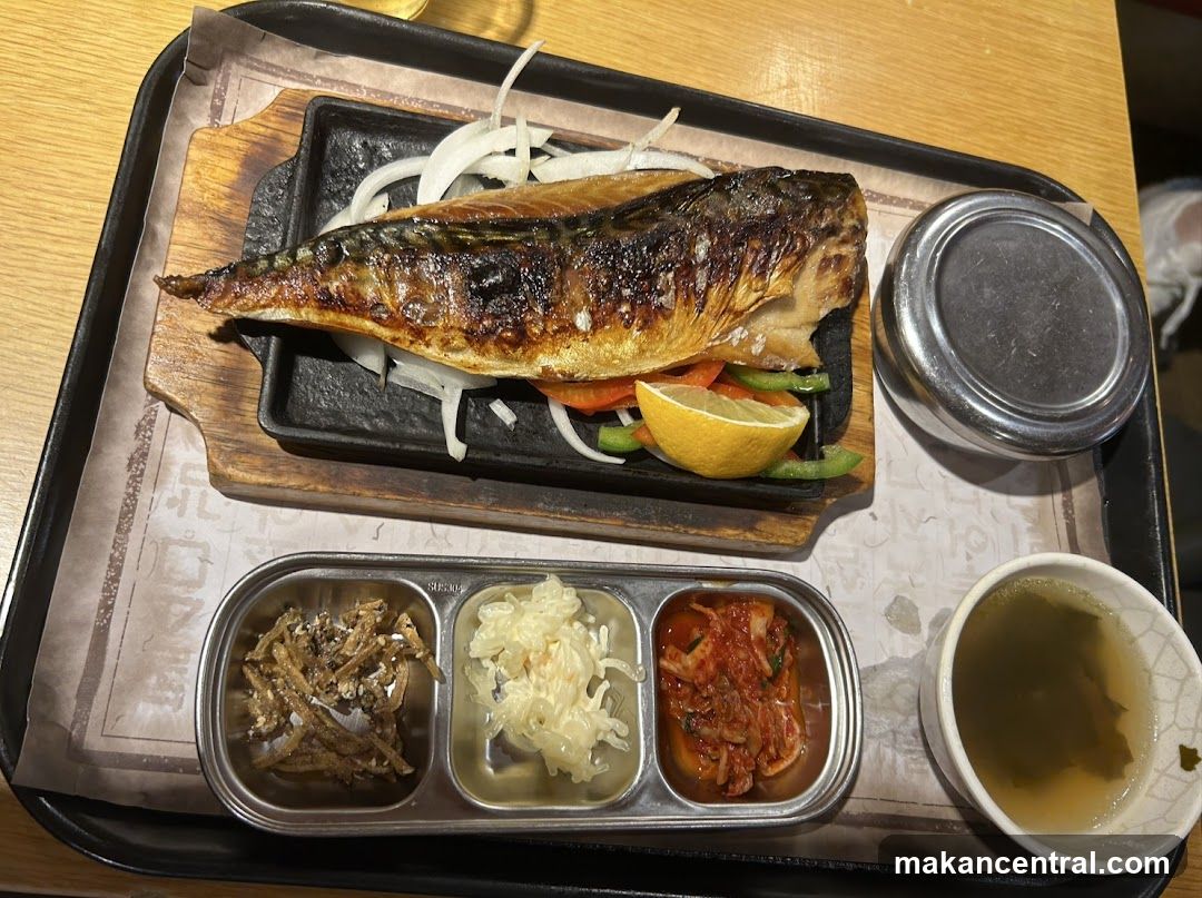 Grilled Mackerel Meal