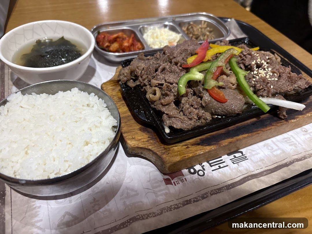 Korean Bulgogi Platter