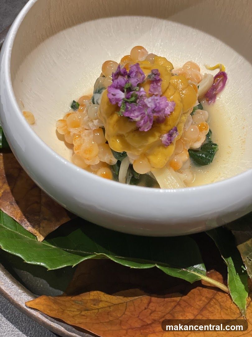 Sea Urchin and Roe Dish