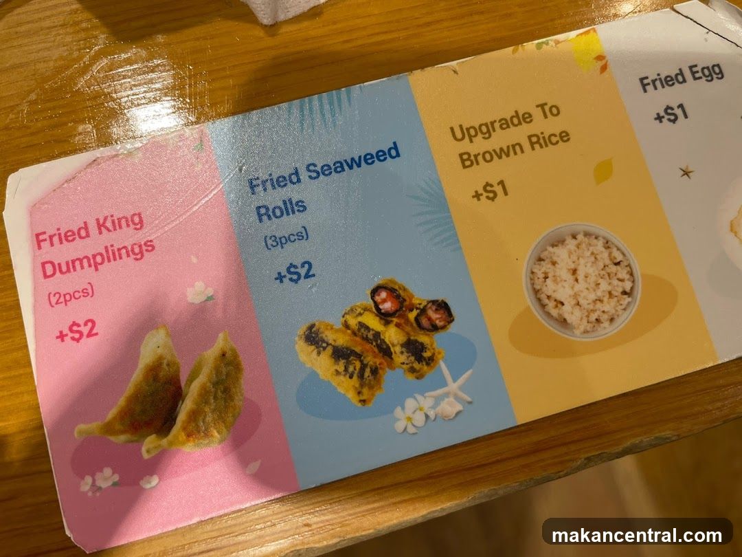 Menu Items