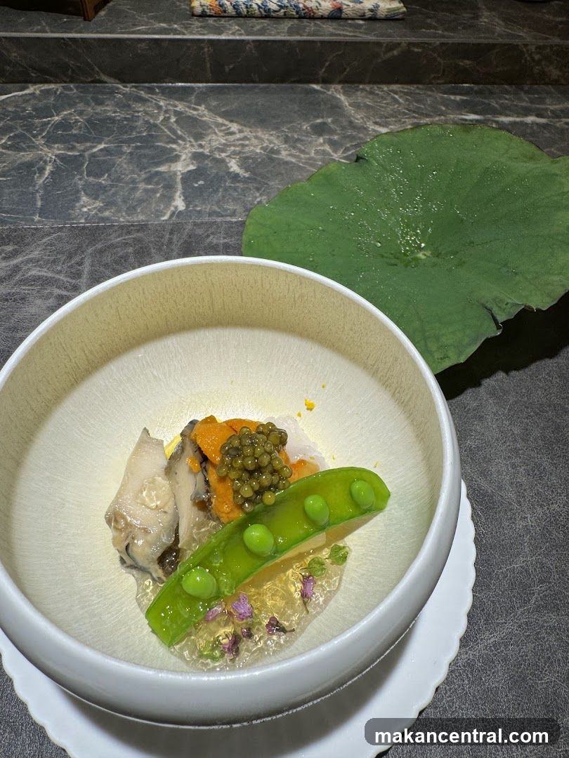 Gourmet Seafood Dish