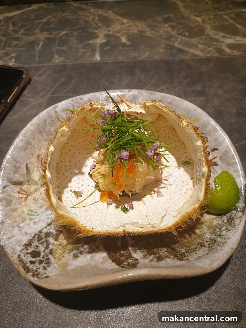 Crab Shell Appetizer