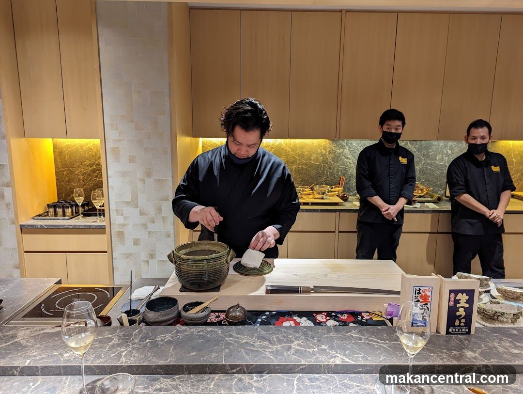 Chefs preparing food