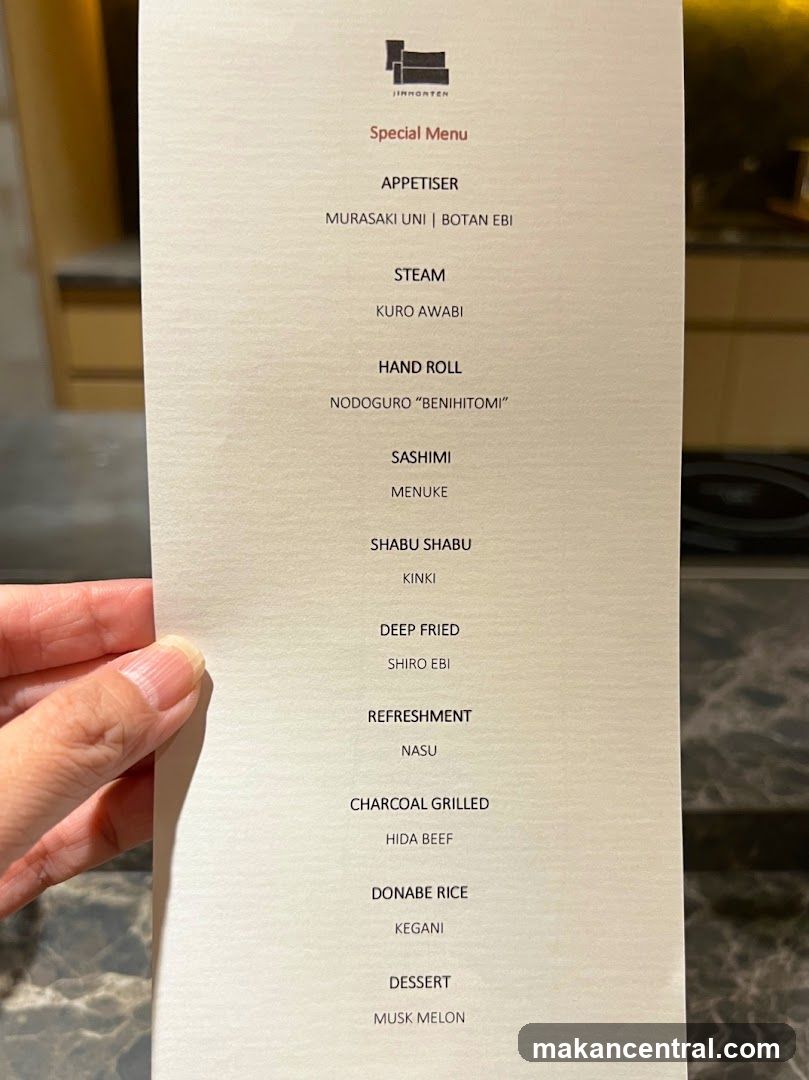 Special Menu
