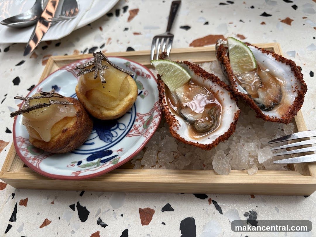 Oysters and Pastries
