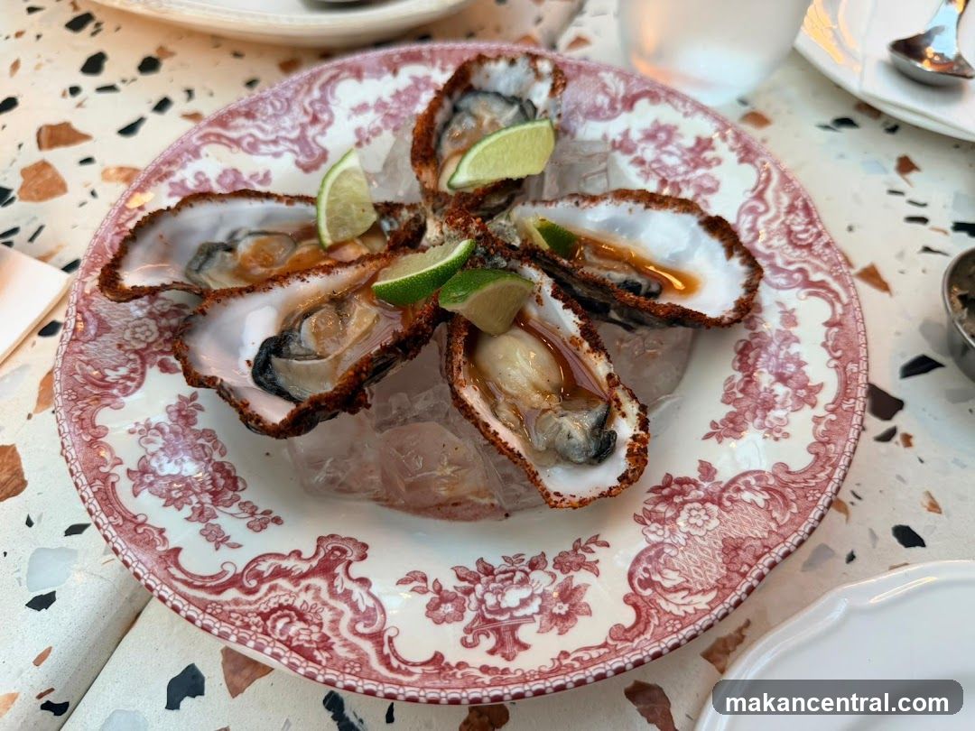 Oysters on a Plate