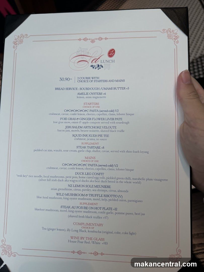 Set Lunch